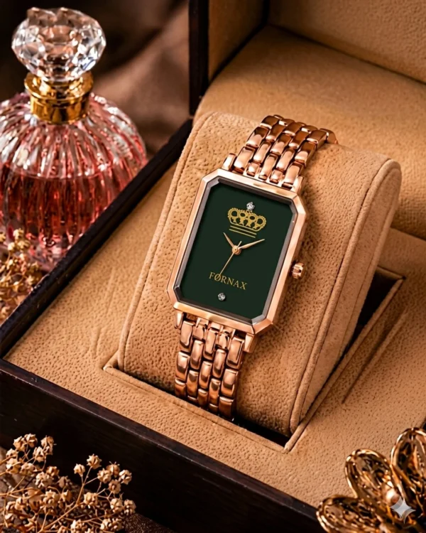 Fornax Analog Watch  - For Women Rose Gold Long Lasted Platted Bracelet Style Analog watch for Women